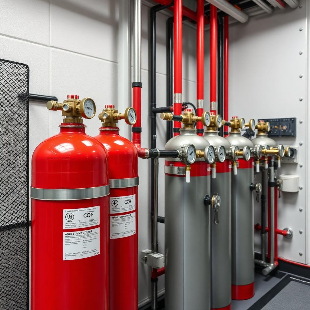 Fire suppression equipment