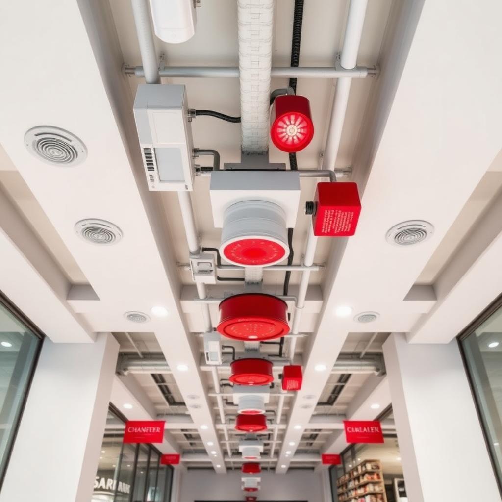 Commercial fire system