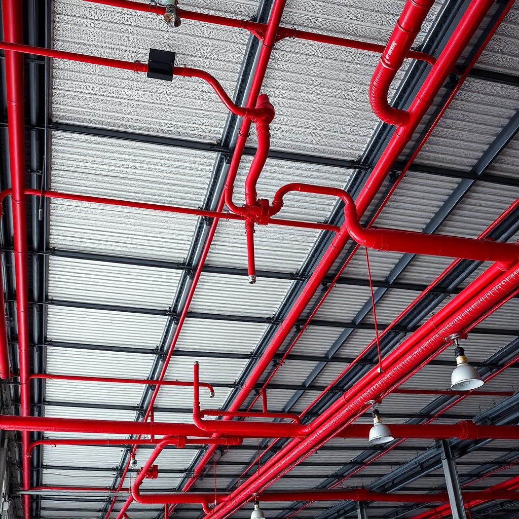 Sprinkler network overhead